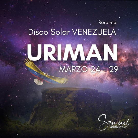 Disco Solar URINAM - Venezuela